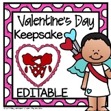 Valentine's Day Handprint Craft and Gift - Editable PDF Pe