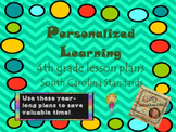 Personalized Learning Fourth Grade Lesson Plans South Caro