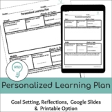 Personalized Learning Plan | Digital and Print Student Goa