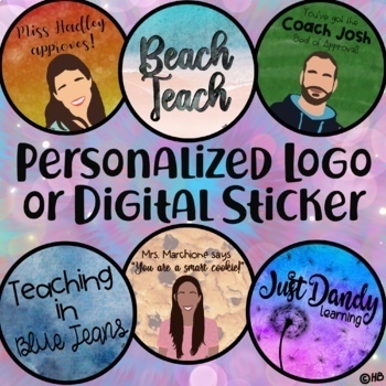Preview of Personalized Logo or Digital Sticker