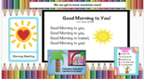 Personalized Morning Meeting:  Kindergarten 2022