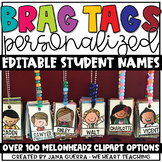 Personalized Reward Tags EDITABLE | Back to School Name Tags