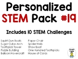 Personalized STEM Pack #19 - 10 Engineering Challenges