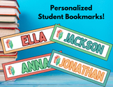 Personalized Student Bookmarks - Canva Template
