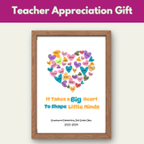 PersonalizedTeacher Appreciation gift  with  Students Names.