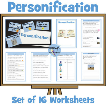 Preview of Personification Worksheets