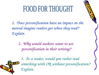 personification definition and examples