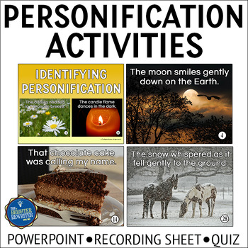 Preview of Personification PowerPoint Activities