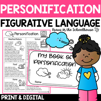 Preview of Personification Activities and Worksheets | Figurative Language