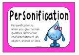 Personification Information Poster Set | Literacy Centers Ideas