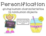 Personification Poster and Booklet