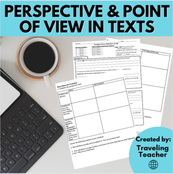 Preview of Perspective & Point of View: ELA Test Prep, Reading Passages, Skills, Strategies