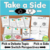 Perspective Taking Activity with Debate Topics for Middle 