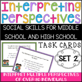 Perspective Taking Scenarios - Social Skills for Middle Sc