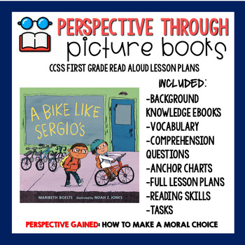 Preview of Perspective Through Picture Books: A Bike Like Sergio's
