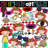 Perspective and Point of View Clip Art