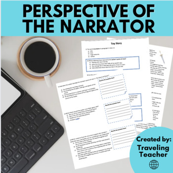 Preview of Perspective of the Narrator - ELA Test Prep Skills, Reading Passages