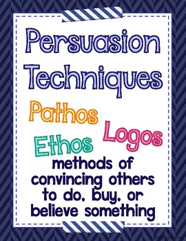 Ethos, Pathos, & Logos – Persuasion – WritingScape