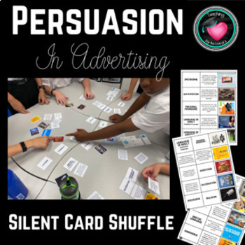 Preview of Persuasion in Advertising - Silent Card shuffle - Cooperatively Learning Game