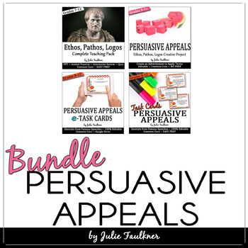 Preview of Persuasive Appeals, BUNDLE for Ethos, Pathos, Logos Unit