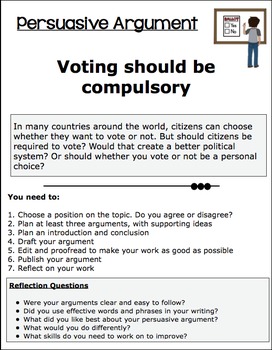 persuasive essay about voting