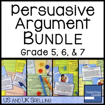 Preview of Persuasive Writing Prompts Bundle