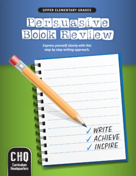 Preview of Persuasive Book Review Workbook Grades 5-8