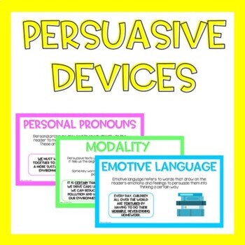 persuasive essay devices