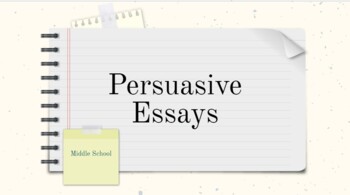 Preview of Persuasive Essay
