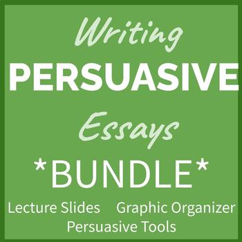 Preview of Persuasive Essay Lectures and Writers Notebook BUNDLE