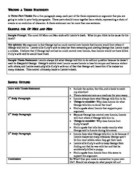 Persuasive Essay Sample Guide by Gabrielle Kopf | TpT