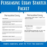 Persuasive Essay Writing Packet, Two Sample Essays, and Ch
