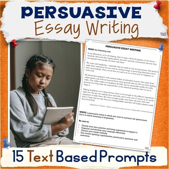 persuasive essay prompts middle school