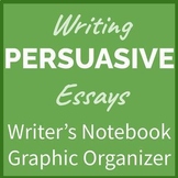 Persuasive Essays Writer's Notebook Graphic Organizer
