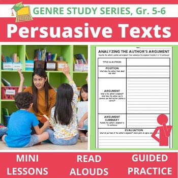 Preview of Persuasive Texts/Opinion Writing: Lessons, Discussion Guides, Guided Practice