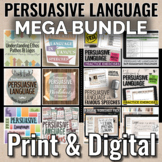 Persuasive Language Techniques MEGA BUNDLE | Print and Dig