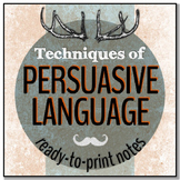 Persuasive Language Techniques: Notes