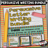Persuasive Letter Writing Activity Bundle