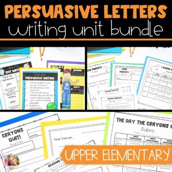 Preview of Persuasive Letter Writing Bundle