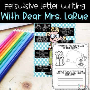 Preview of Persuasive Letter Writing FREEBIE