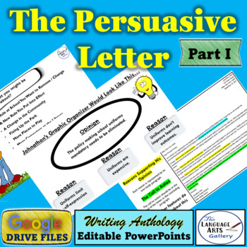 Preview of Persuasive Letter Writing Part 1