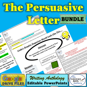Preview of Persuasive Letter Writing THE COMPLETE BUNDLE