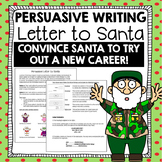 Christmas Writing Activity: Persuasive Letter to Santa