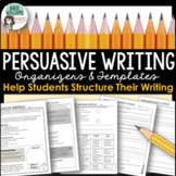 Persuasive Writing - Graphic Organizers, Planning Pages an