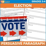 Fun Election Writing Prompt - Argumentative Paragraph for 