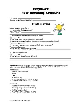 persuasive essay peer review worksheet pdf