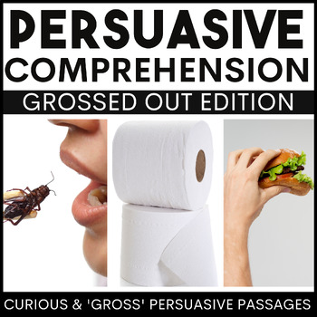 Preview of Persuasive Reading Comprehension Passages and Questions 4th 5th 6th Grade