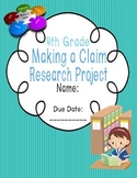 Persuasive Research Project (Making a Claim) Fully CCS Aligned