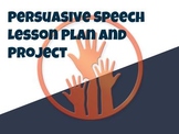 Persuasive Speeches Lesson Plan and Project