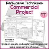 Persuasive Techniques and Media Literacy - Make a Commerci